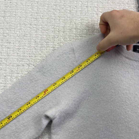 Mark Law Sweater Off-White Fine Merino Wool Pull Over Women Read for Size* - Picture 9 of 11
